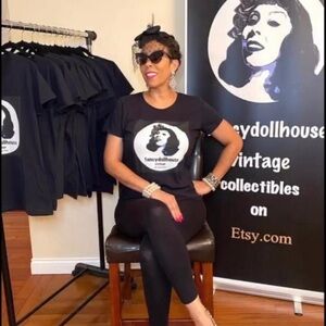XL or Large fancydollhouse logo shirt